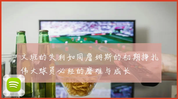 文班的失利如同詹姆斯的初期挣扎伟大球员必经的磨难与成长